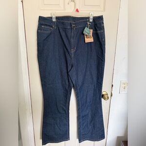 L.L. Bean Women’s  Dark Blue Bootcut Jeans